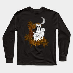 Bewitched Cats Long Sleeve T-Shirt